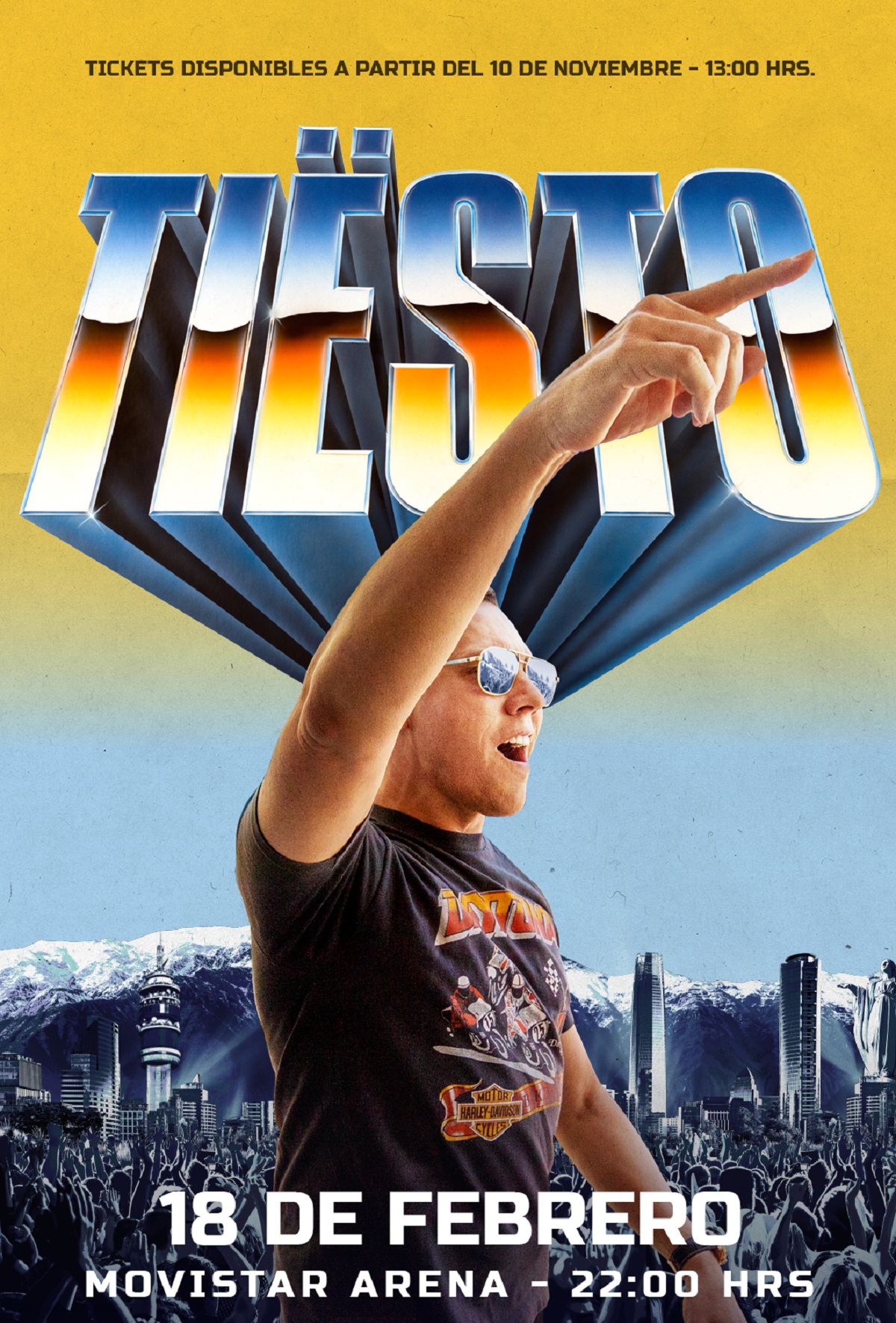 DJ Tiesto Movistar Arena entradas