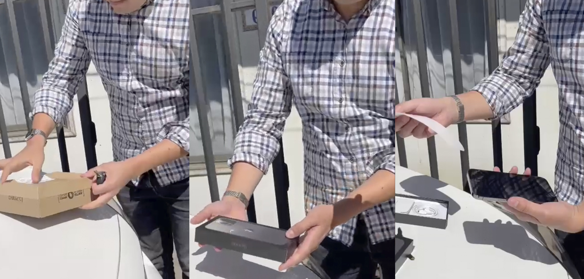 Emprendedor que compró iPhone por Internet y le llegó aceite capilar finalmente recibió su celular