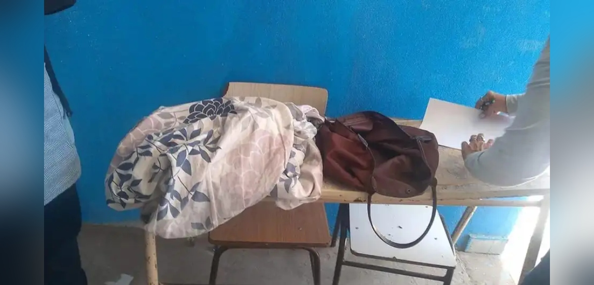 Encuentran a bebé adentro de una cartera en la puerta de escuela en Argentina: tendría 7 días