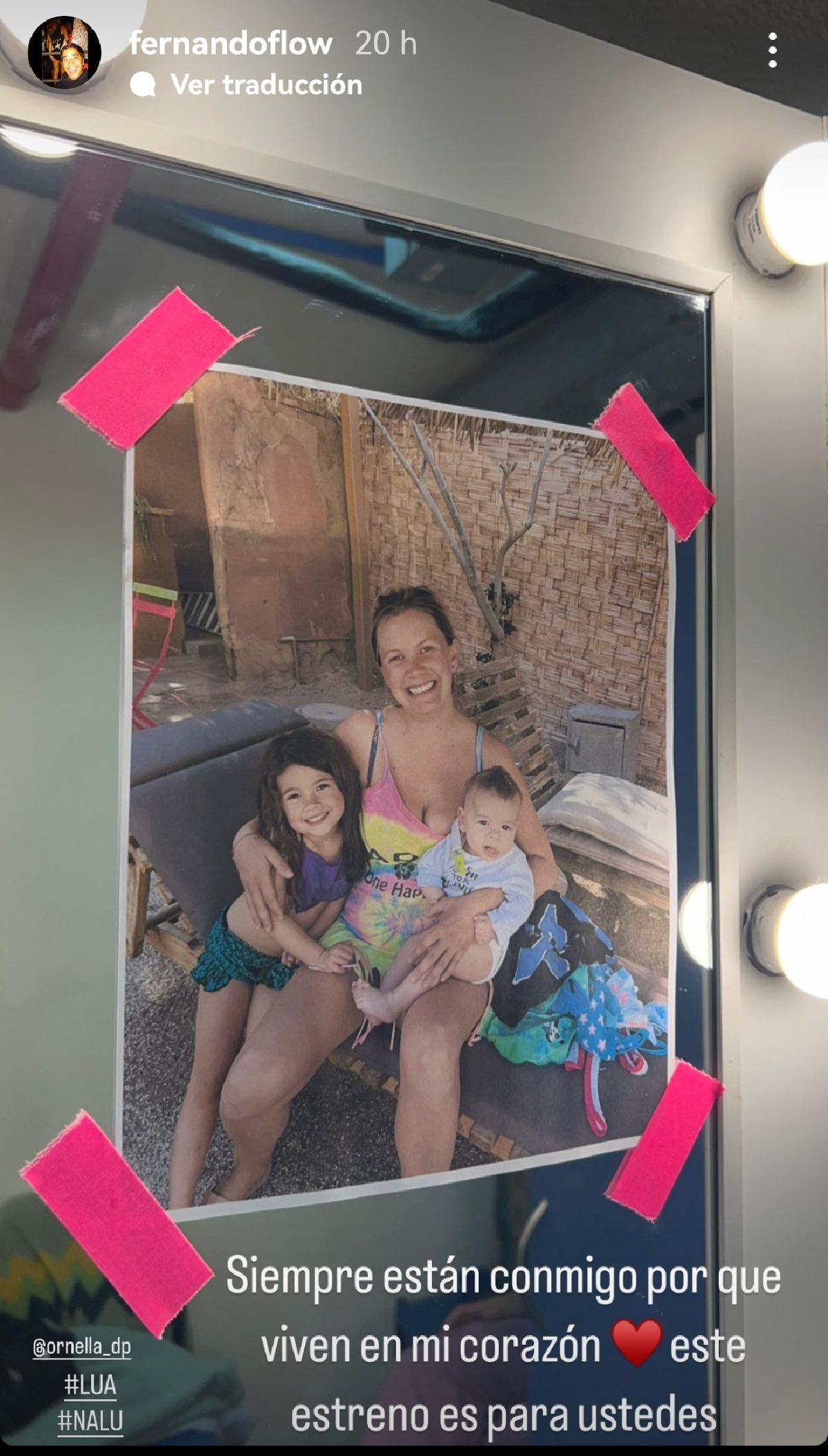 Fernando Godoy estreno obra Lucas y yo