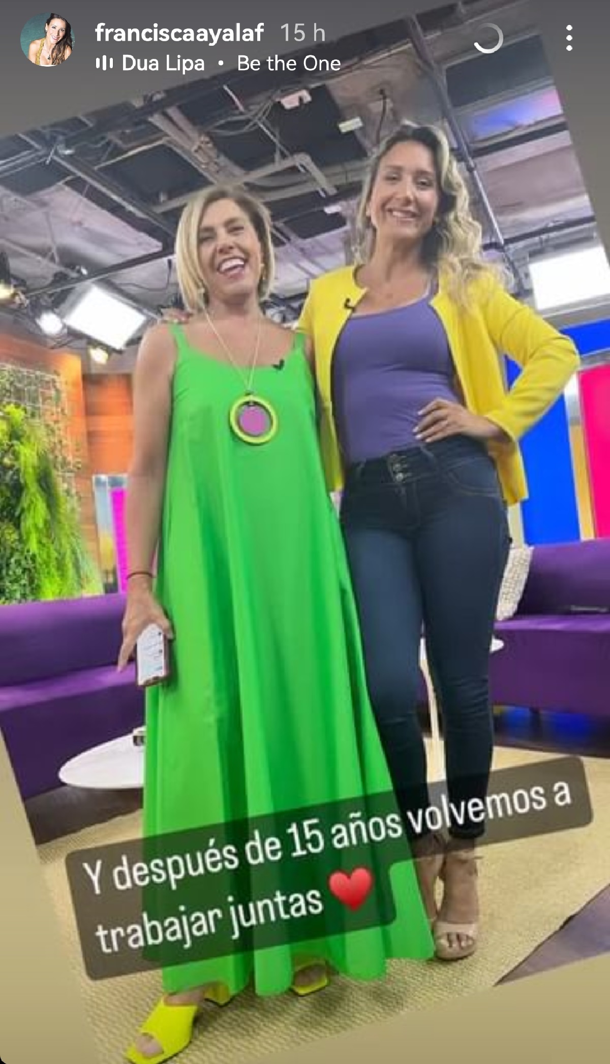 Fran Ayala panelista Más Vivi 