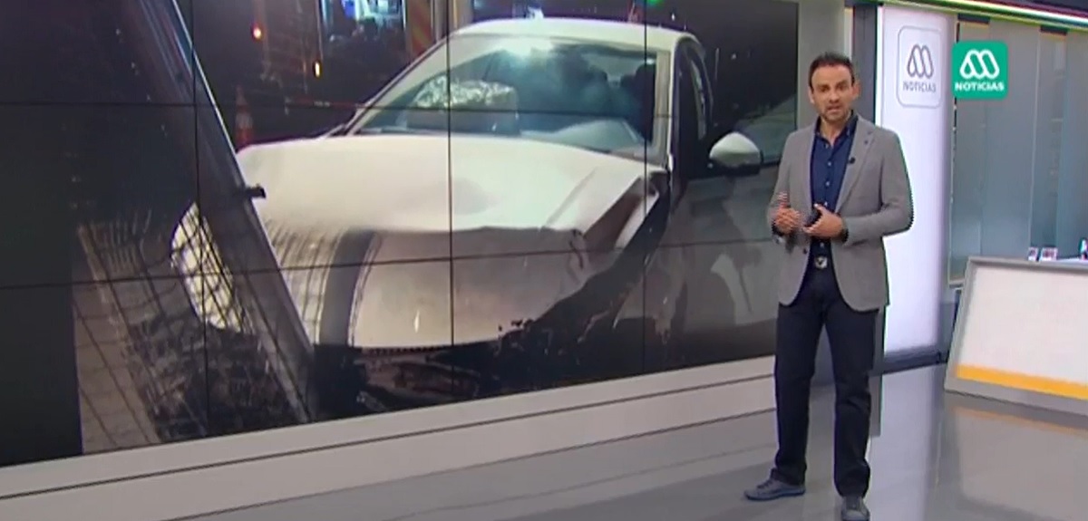 Equipo de Meganoticias sufrió fuerte accidente: Gonzalo Ramírez calificó la causa como 