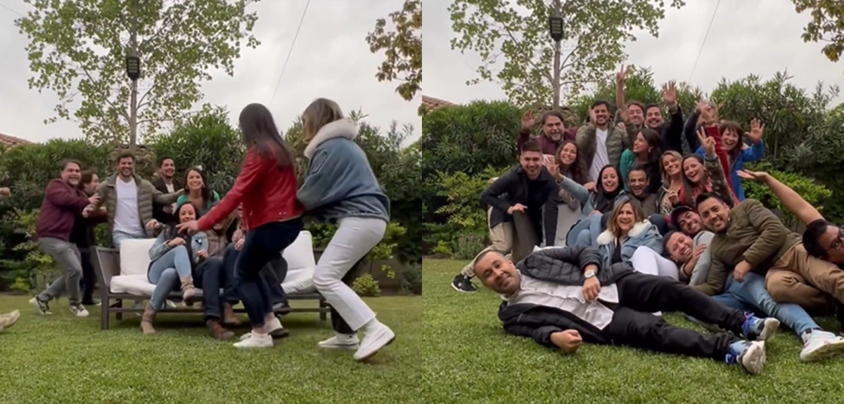 Gonzalo Ramírez cumplió con pagada de piso tras su llegada a Meganoticias: Michelle Adam subió video