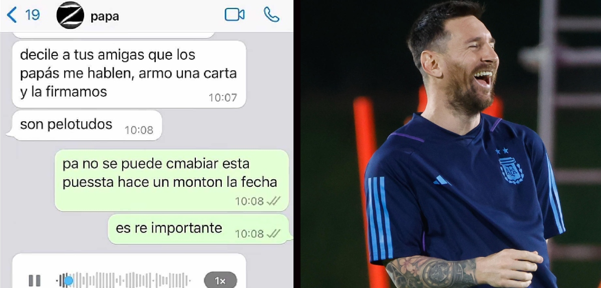 Padre se hizo viral tras enojarse porque graduación de su hija es a la hora del partido de Argentina