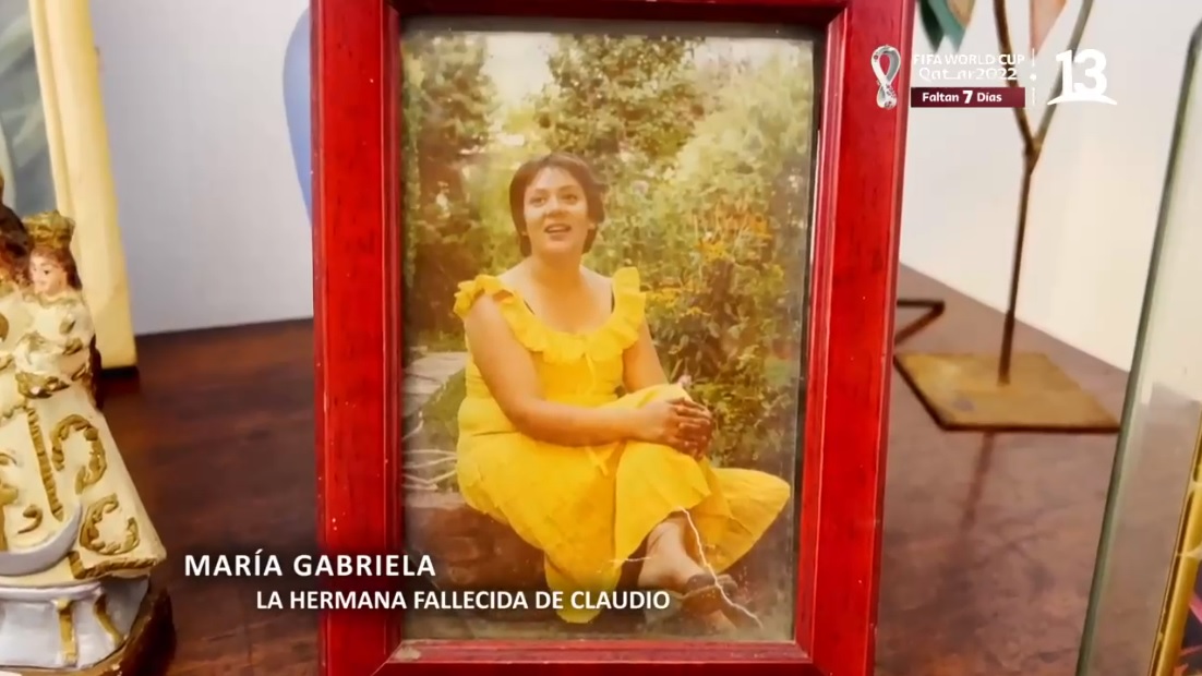 Hermana fallecida Claudio Arredondo