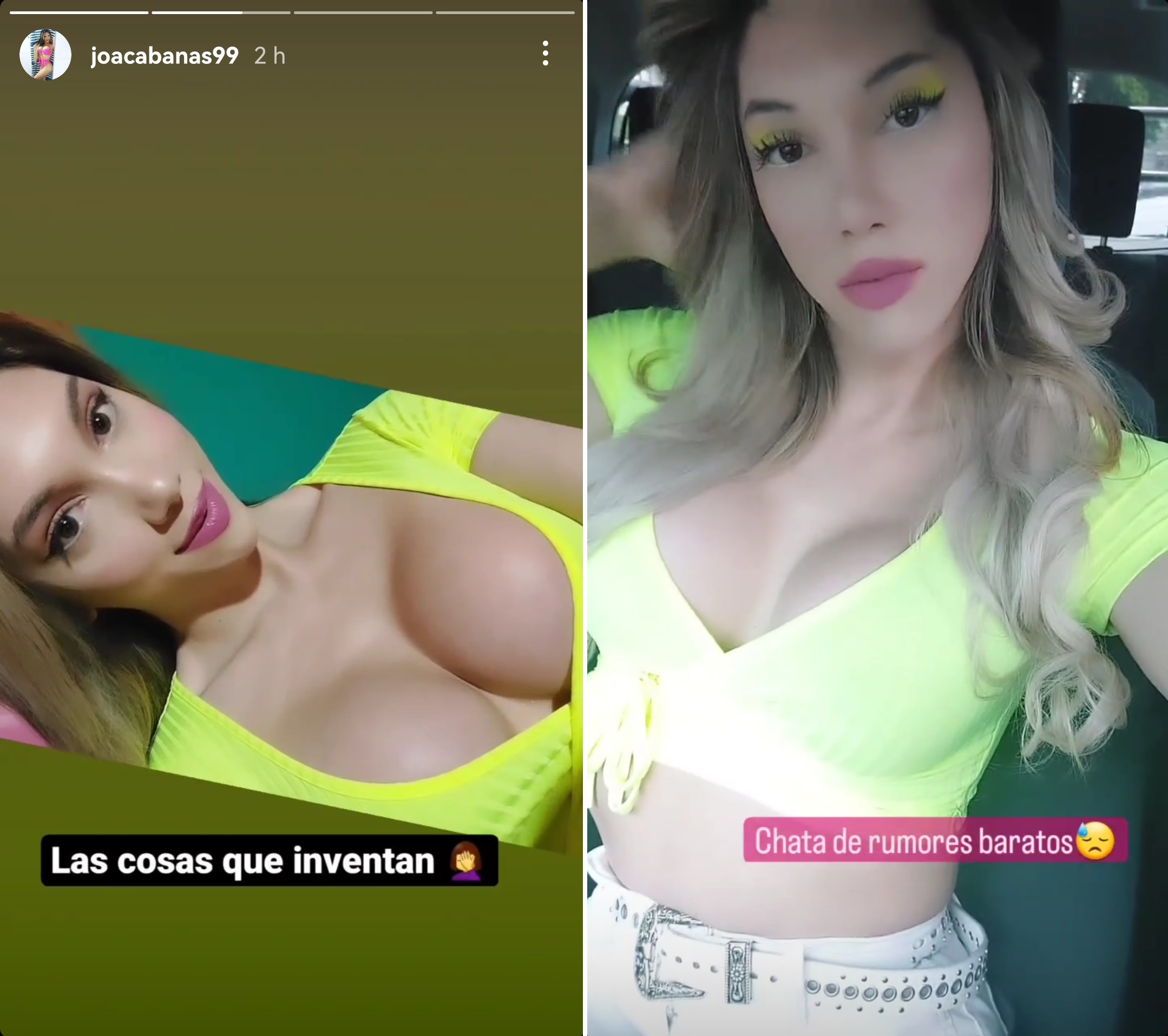 Joa Cabañas modelo trans video Felipe Kast