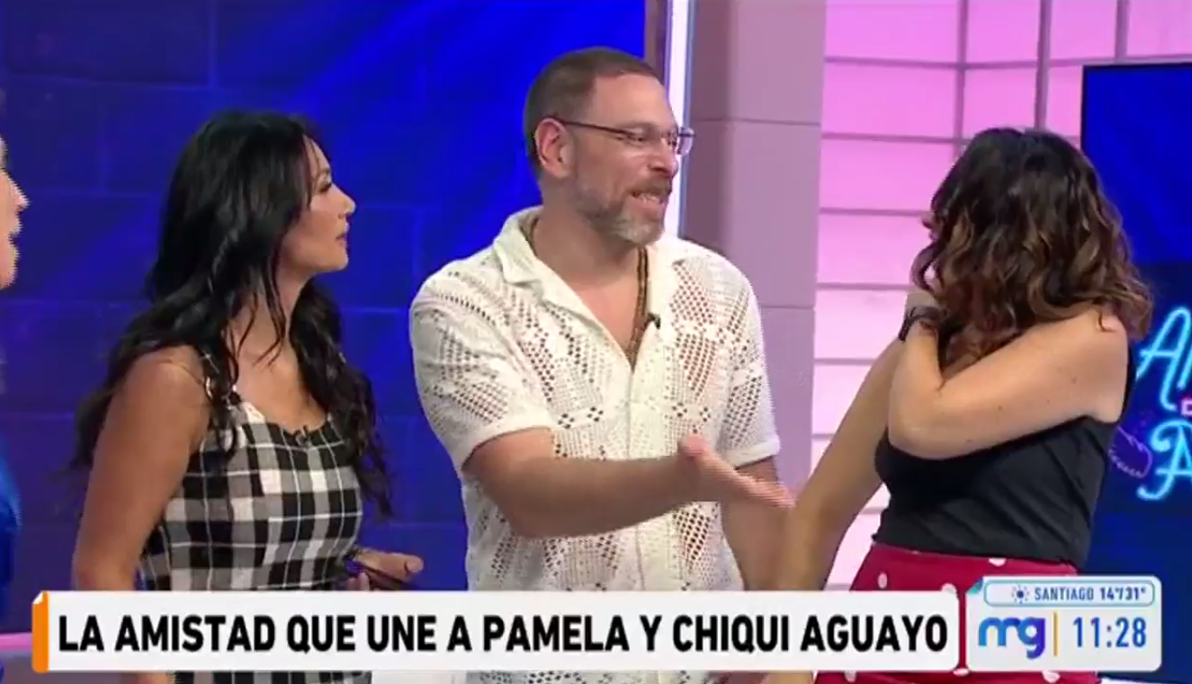 Neme le lanzó broma a Karen Doggenweiler sobre TVN: fue frenado por Pamela Díaz y Chiqui Aguayo