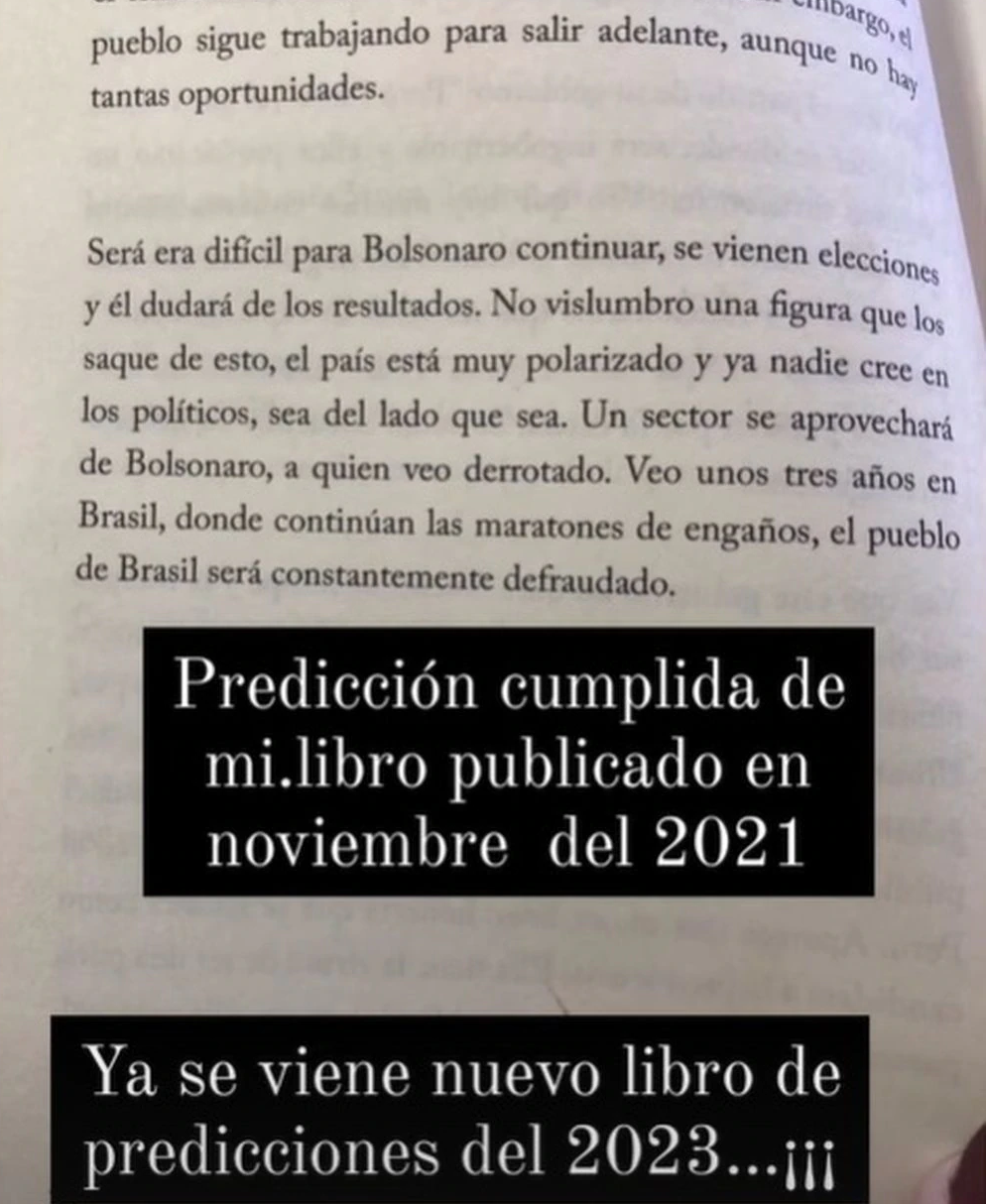 Latife Soto destacó que predicción de interés internacional "se cumplió": la escribió en 2021