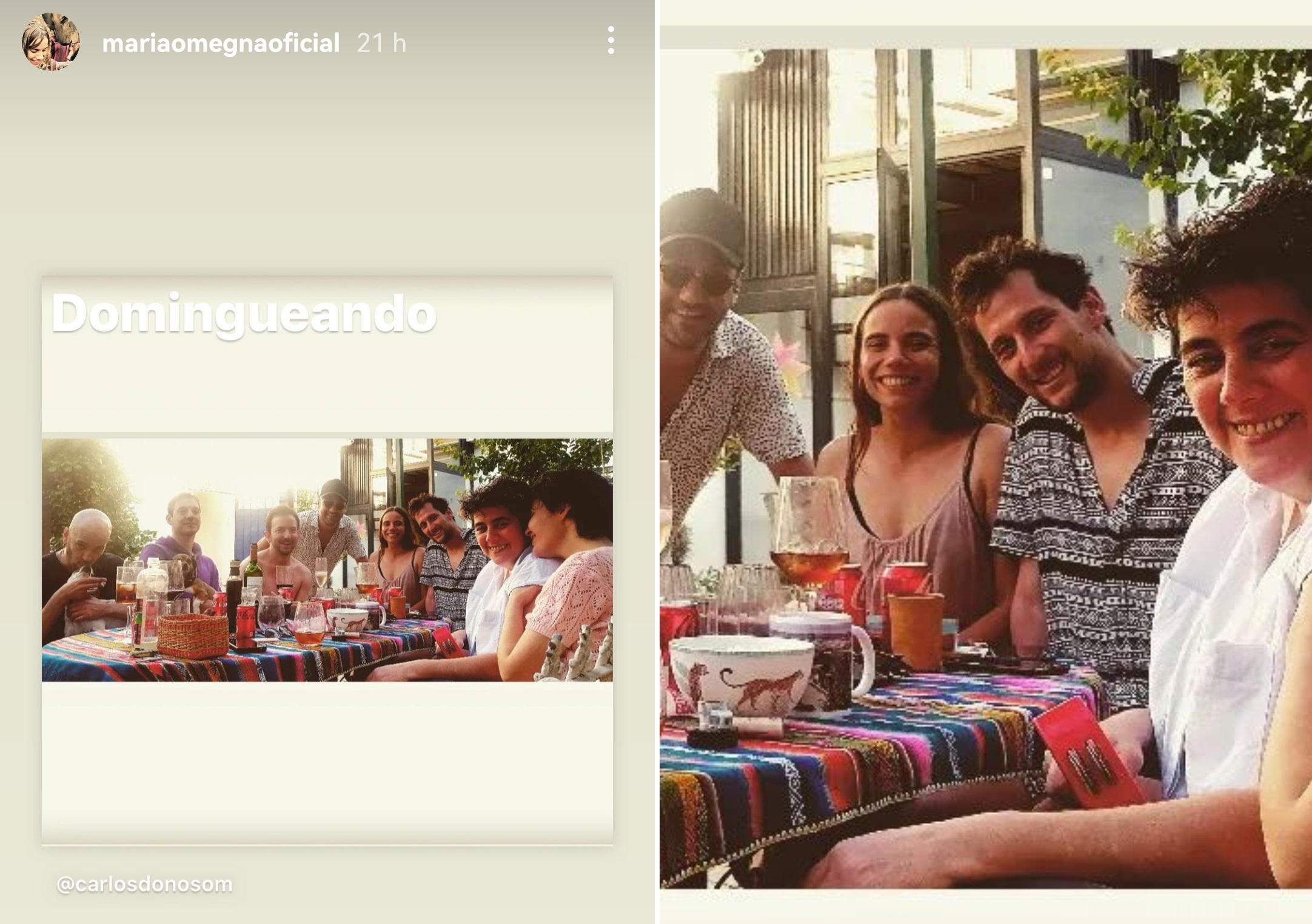 maría Gracia Omegna romance Gabriel Urzúa