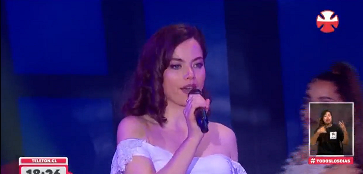 María José Weigel de 'Hijos del Desierto' sorprendió en la Teletón al mostrar su talento oculto