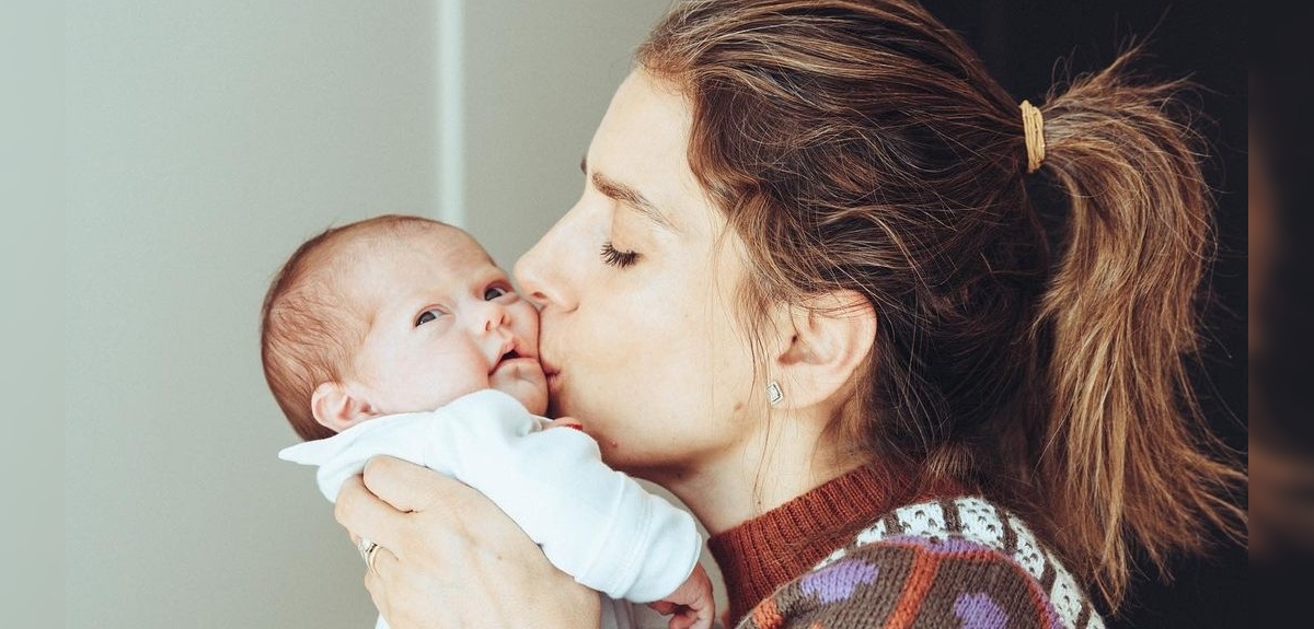 María Luisa Godoy mostró cuánto ha crecido su hijo Domingo a 2 meses de su llegada