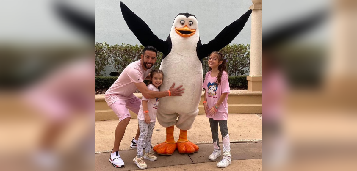 Mauricio Isla mostró cómo disfrutó de sus soñadas vacaciones con sus hijas en Estados Unidos