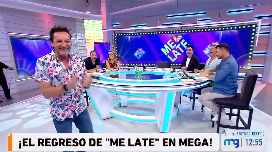 ¿Me Late en Mega? Equipo de Daniel Fuenzalida irrumpió en Mucho Gusto y así reaccionó el público