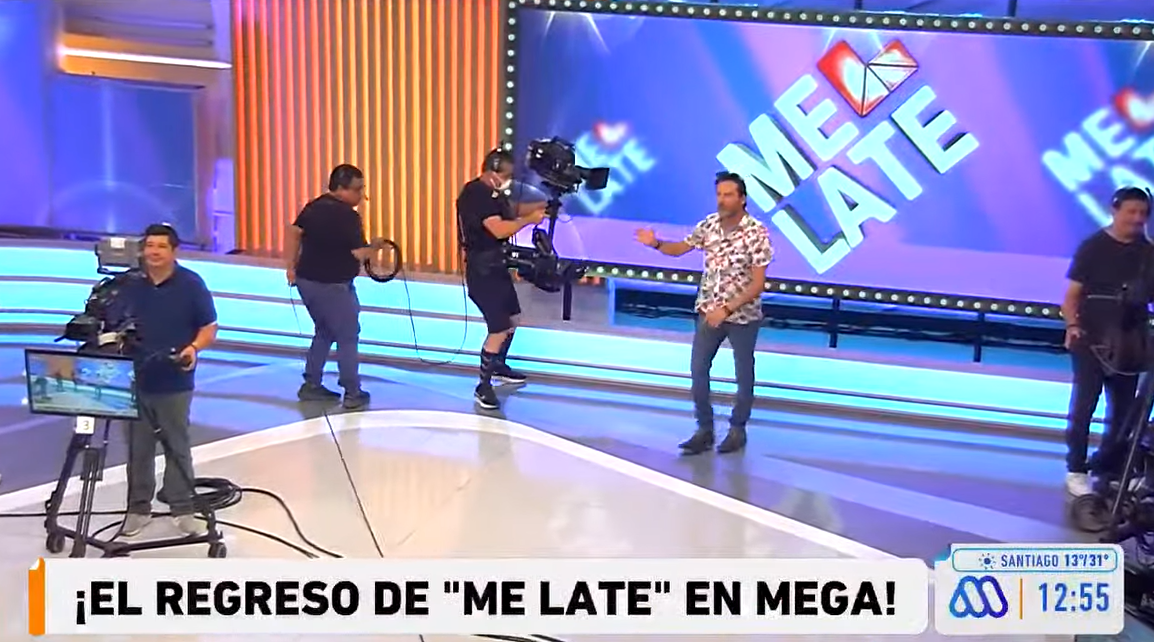 ¿Me Late en Mega? Equipo de Daniel Fuenzalida irrumpió en Mucho Gusto y así reaccionó el público