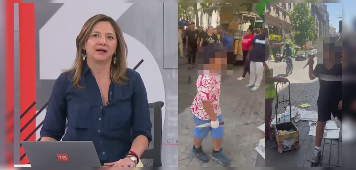 Mónica Pérez lanzó potente reflexión por caso de niños armados en pleno Santiago Centro