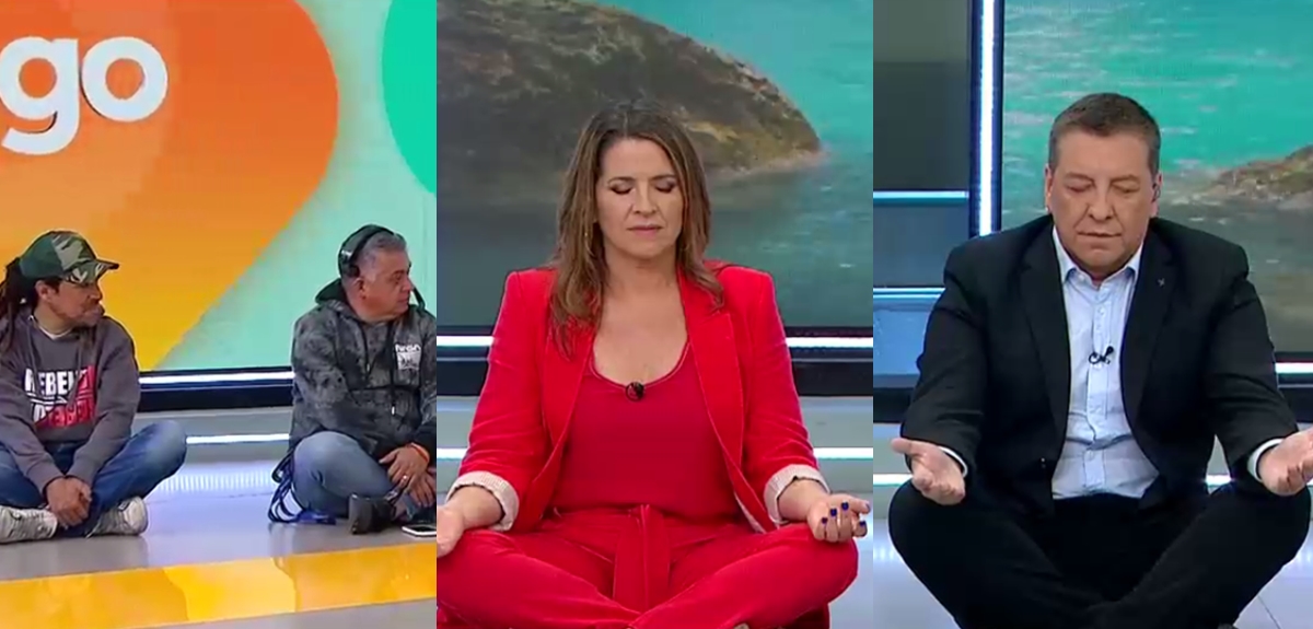 ¿No todo es rating? Monserrat Álvarez y Julio César Rodríguez protagonizaron particular momento CHV