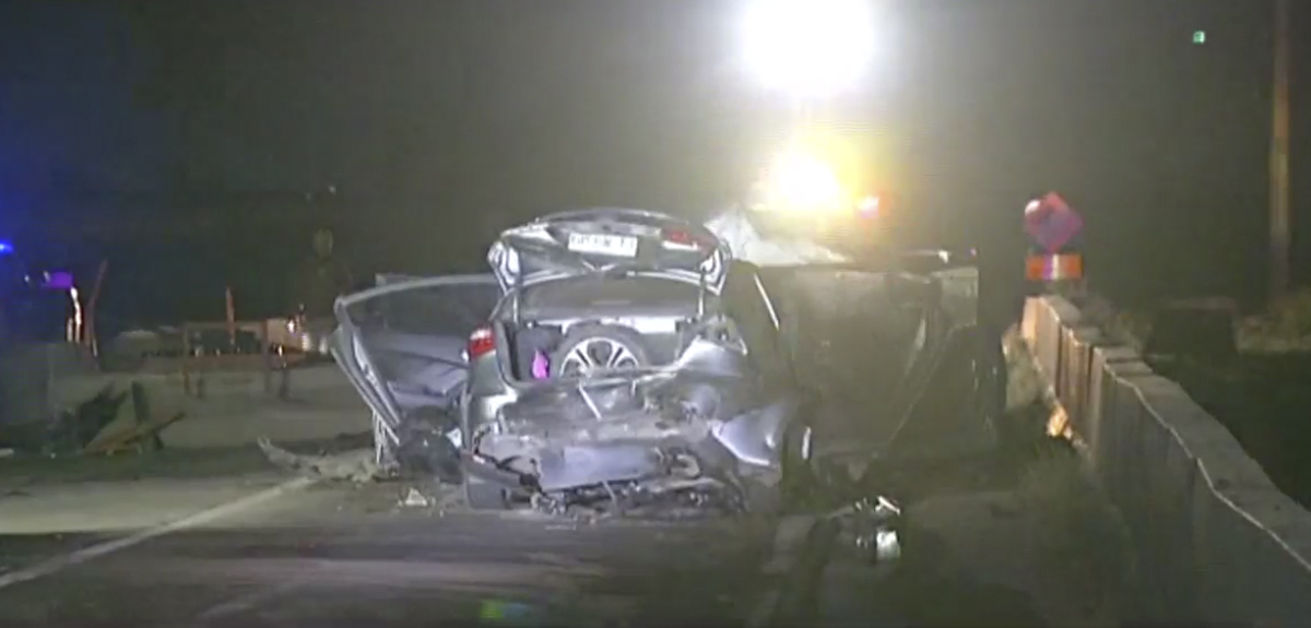 Niña de 6 años murió en colisión frontal en Quilicura: otros 3 niños y 2 adultos quedaron lesionados