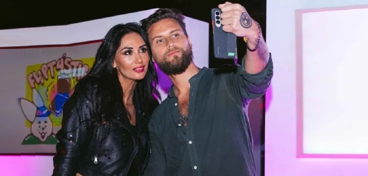 Pamela Díaz lanzó broma por el poco tiempo que pasa con Jean-Philippe Cretton: 