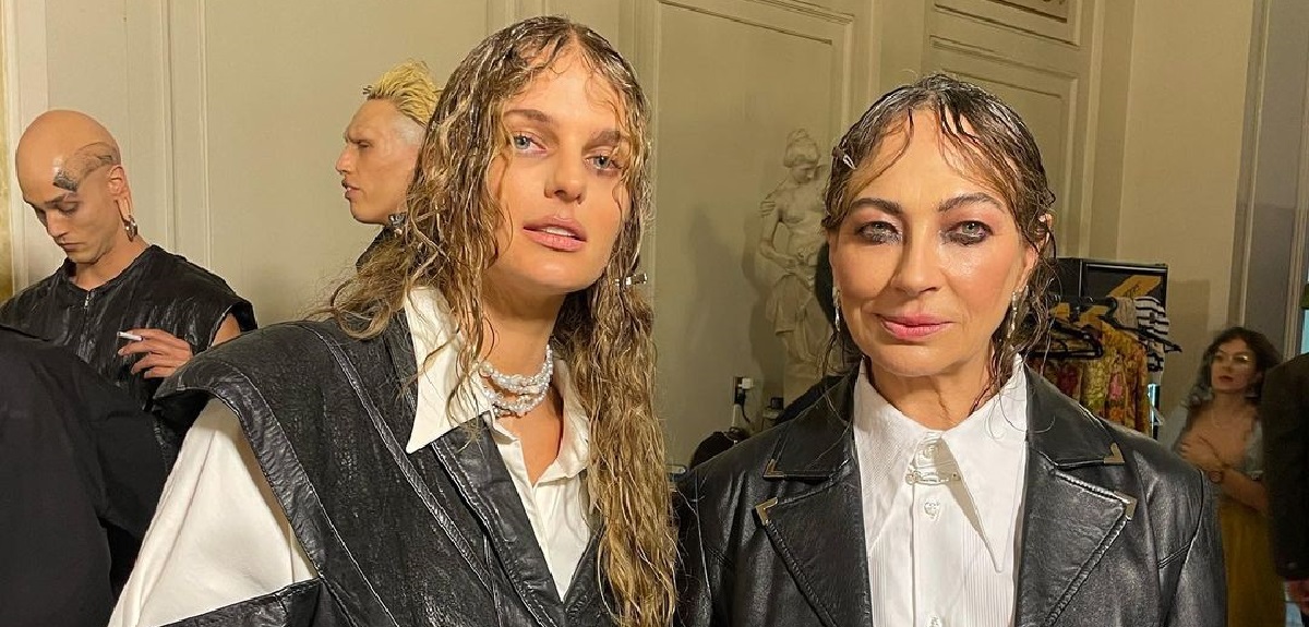 Pin Montané y Patricia Rivadeneira llamaron la atención con osados looks en desfile de modas