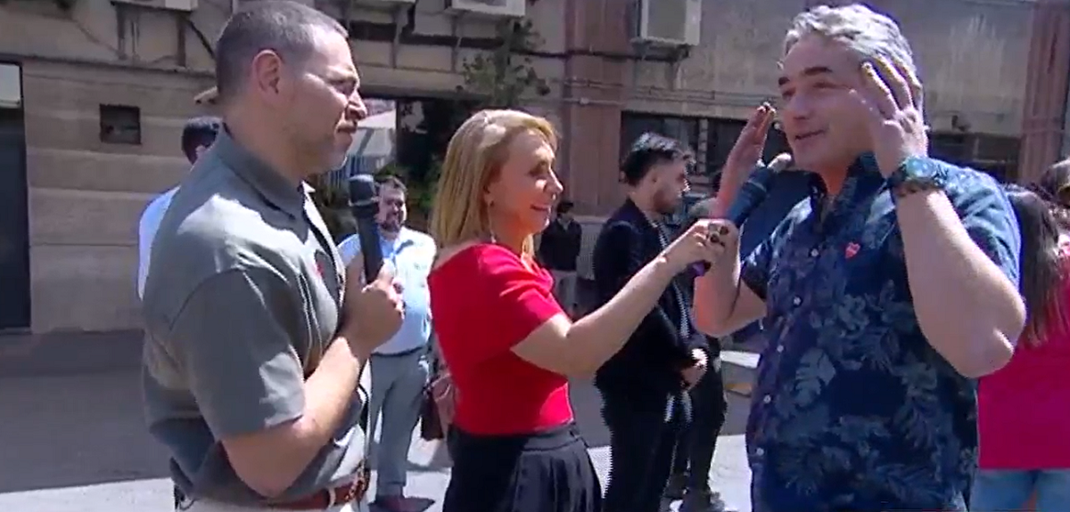 Así fue el regreso de Priscilla Vargas y José Luis Repenning a Mega: 