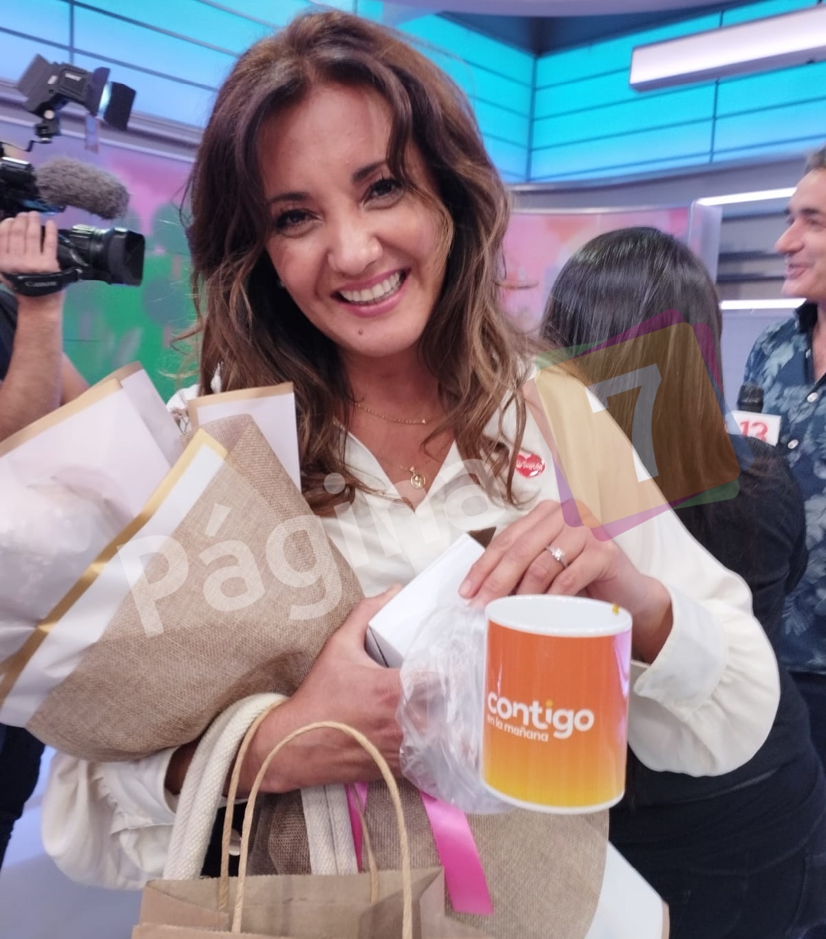 ¿Qué le regaló Mega a los animadores de la competencia en la Matinatón? Monserrat Álvarez lo reveló