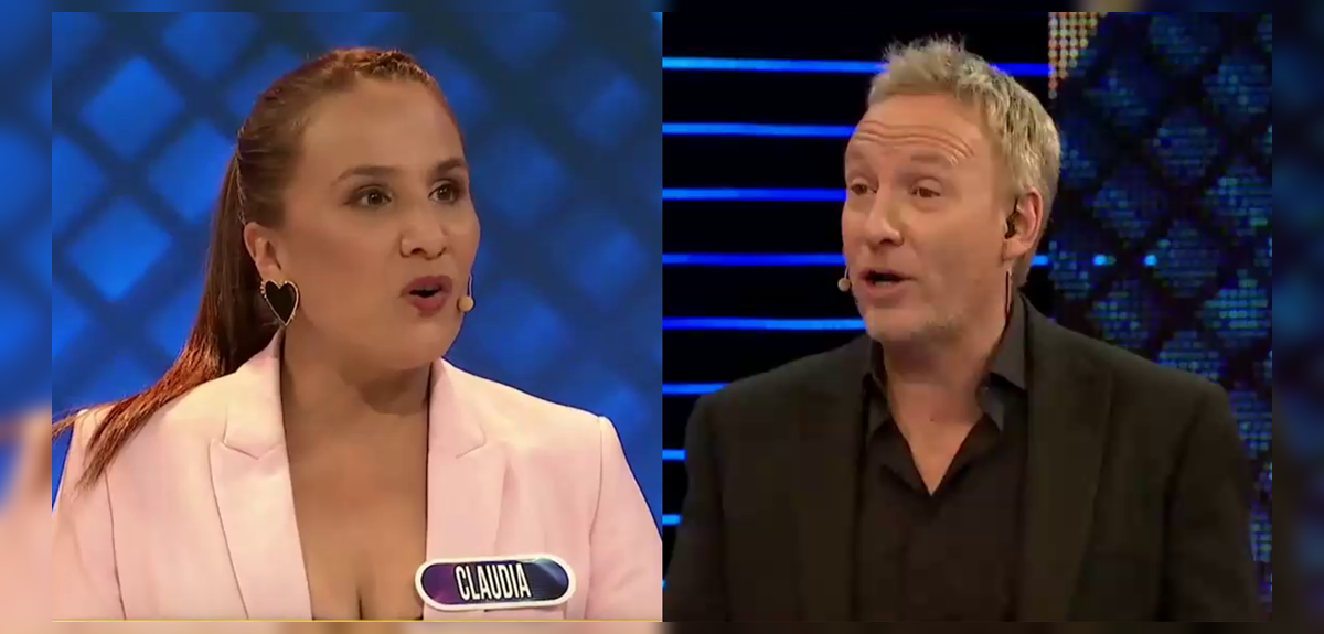 Claudia Pérez sacó carcajadas con osada respuesta a Martín Cárcamo en ¡Qué Dice Chile prime!