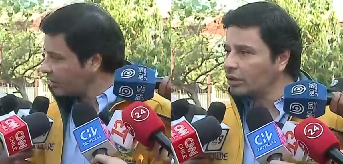 Rodolfo Carter se molestó con periodista de CHV: 