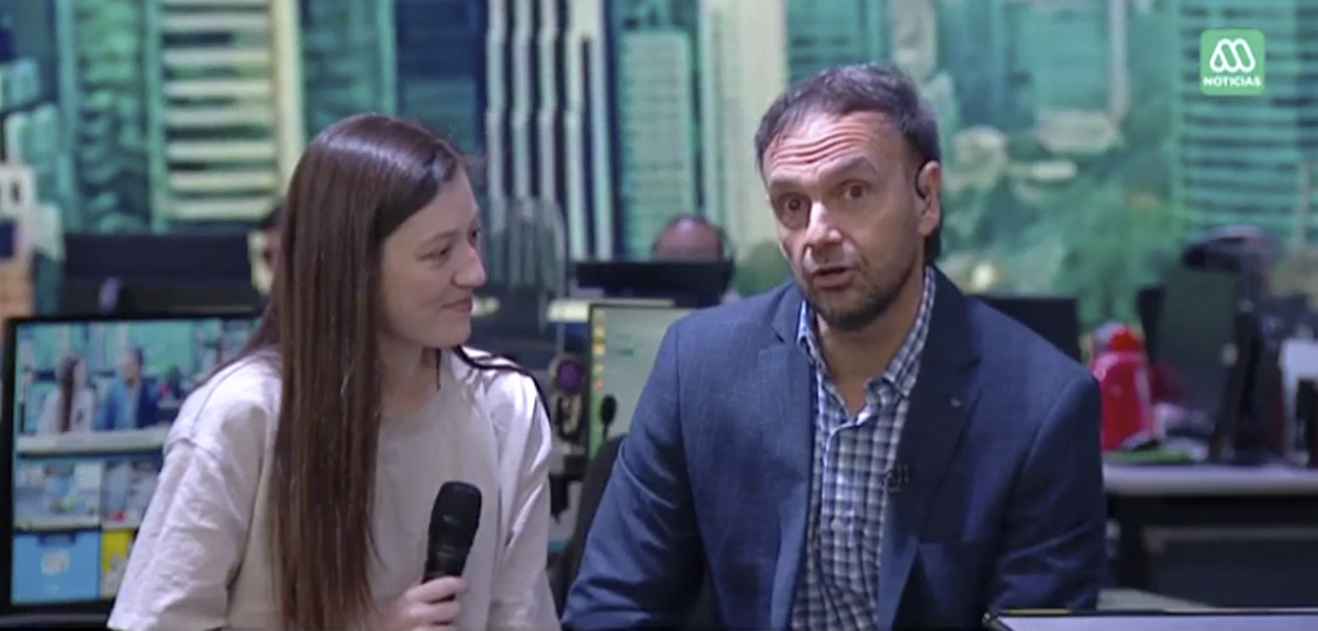 Rodrigo Sepúlveda realizó espontánea despedida a notera de 'Meganoticias Alerta': 