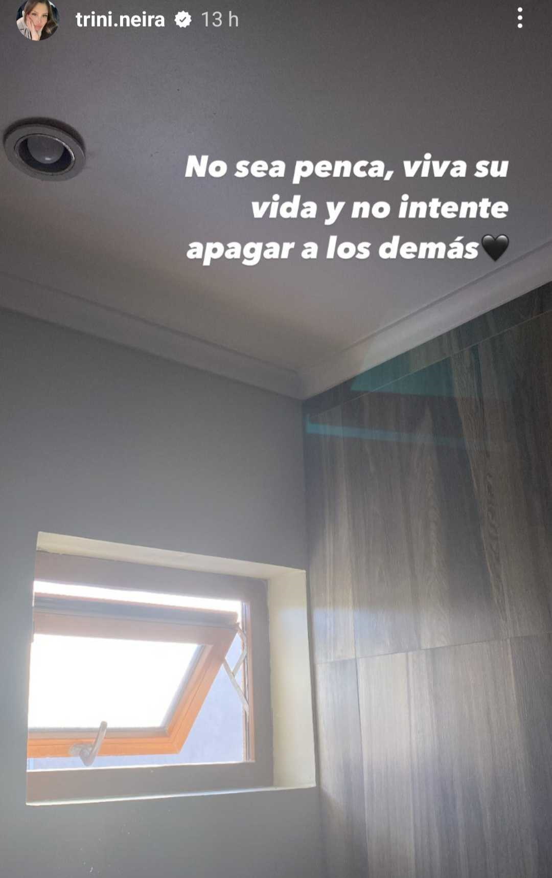 Trini Neira reflexión Instagram