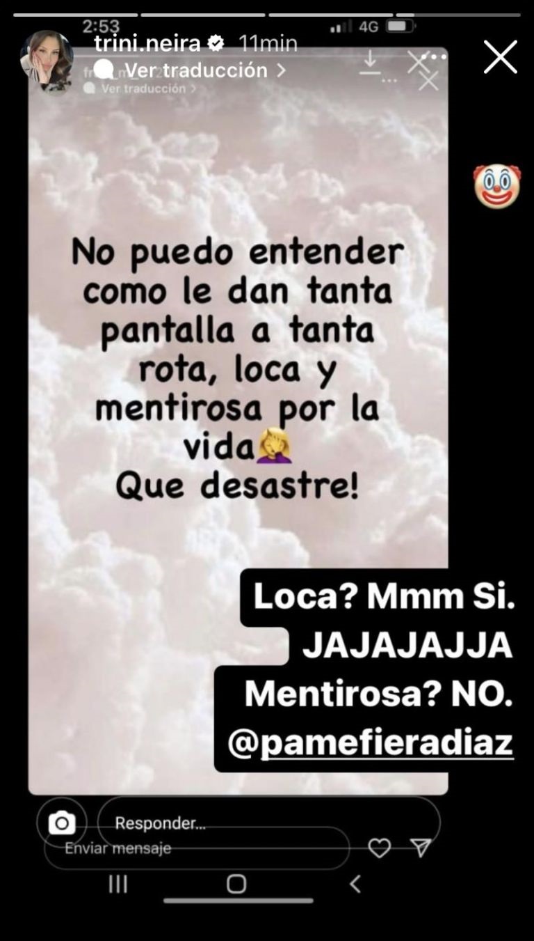 Trini Neira respuesta pareja Manuel Neira