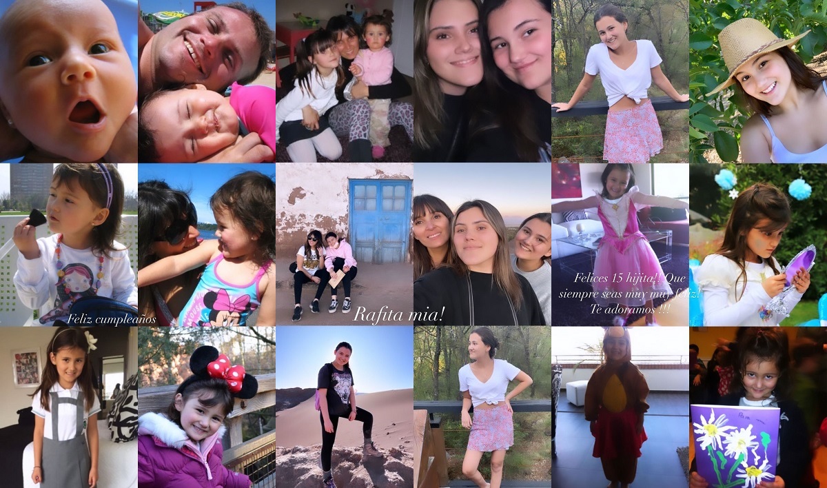 Cumpleaños hija Roberto Bruce