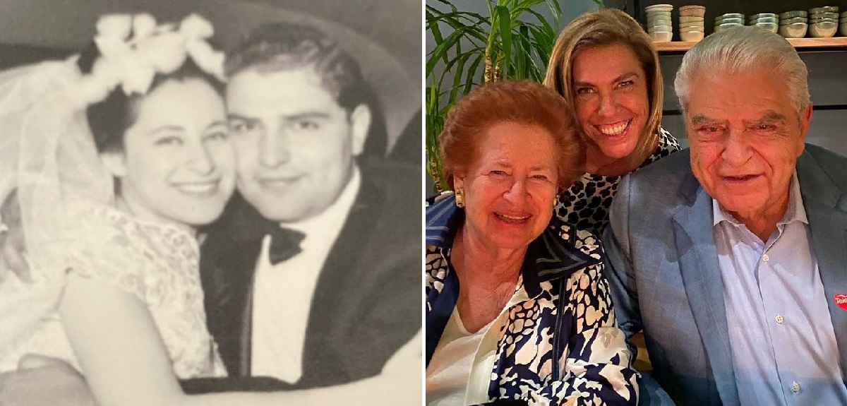 Vivi Kreutzberger mostró cómo celebraron el 60° aniversario de matrimonio de sus padres