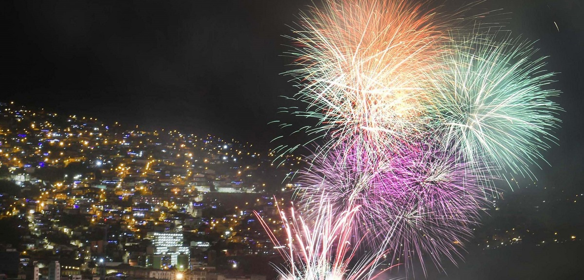 Año Nuevo 2024: conoce qué ciudades tendrán fuegos artificiales