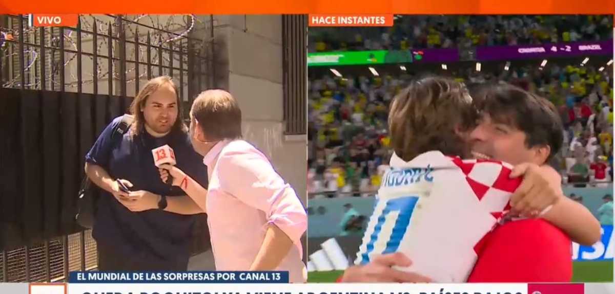 Hincha argentino emitió ácido comentario sobre Chile: molestó a conductores de Canal 13