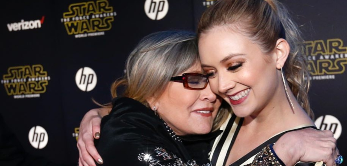 Hija de Carrie Fisher recordó a su mamá a 6 años de su muerte: 