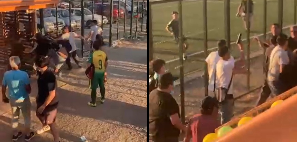Hombre amenazó con pistola durante riña tras partido de fútbol en Chiguayante