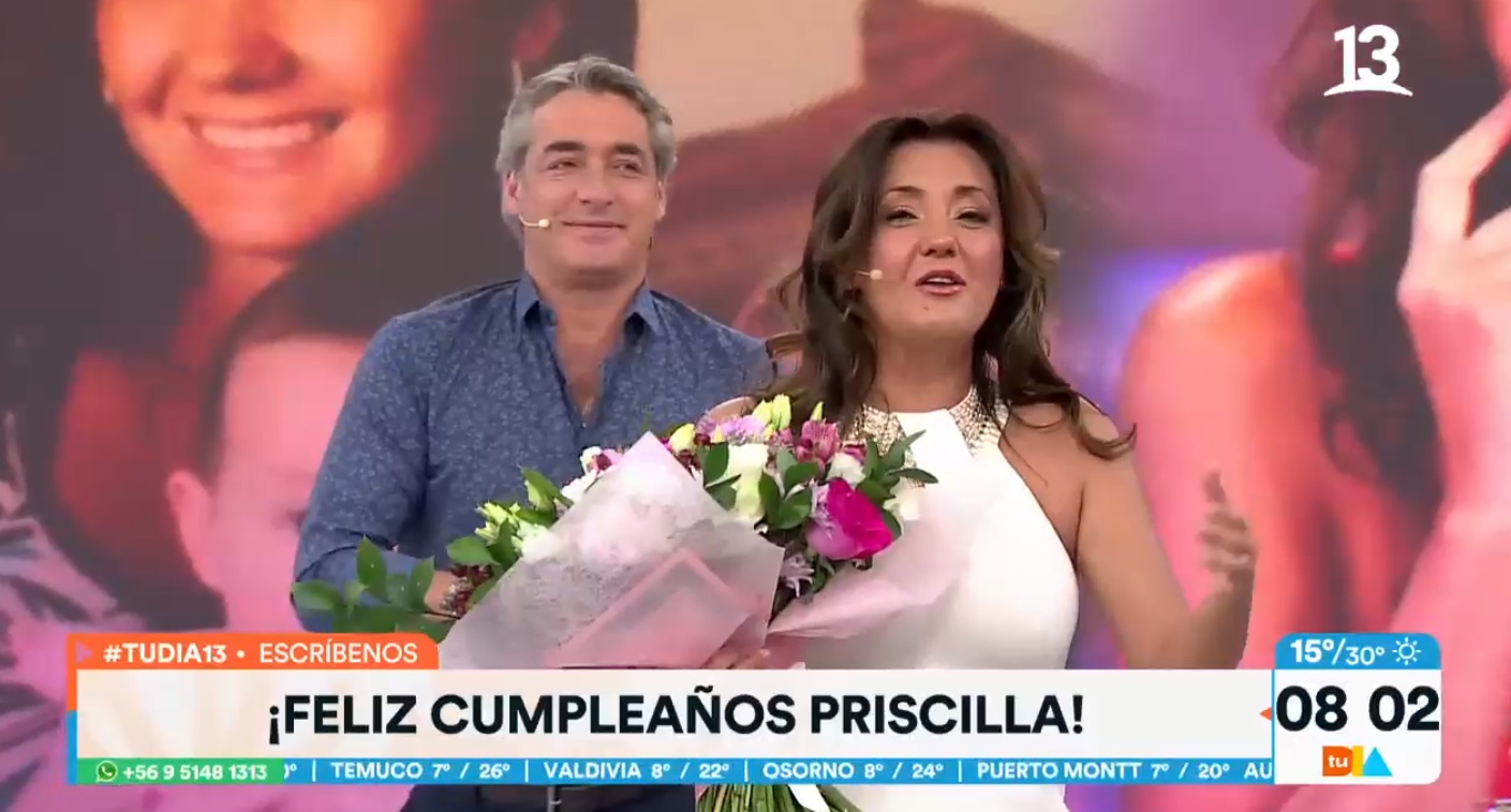 Cumpleaños de Priscilla Vargas en Tu Día