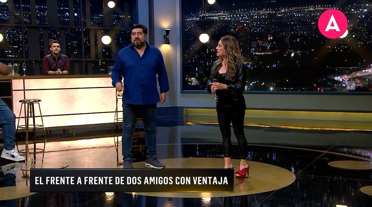 Gustavo Becerra y María José Quiroz en Podemos Hablar