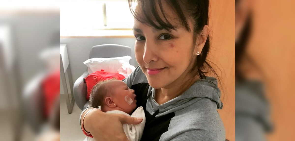 Icha Sobarzo compartió tierna foto para celebrar los 2 meses de su hija: 