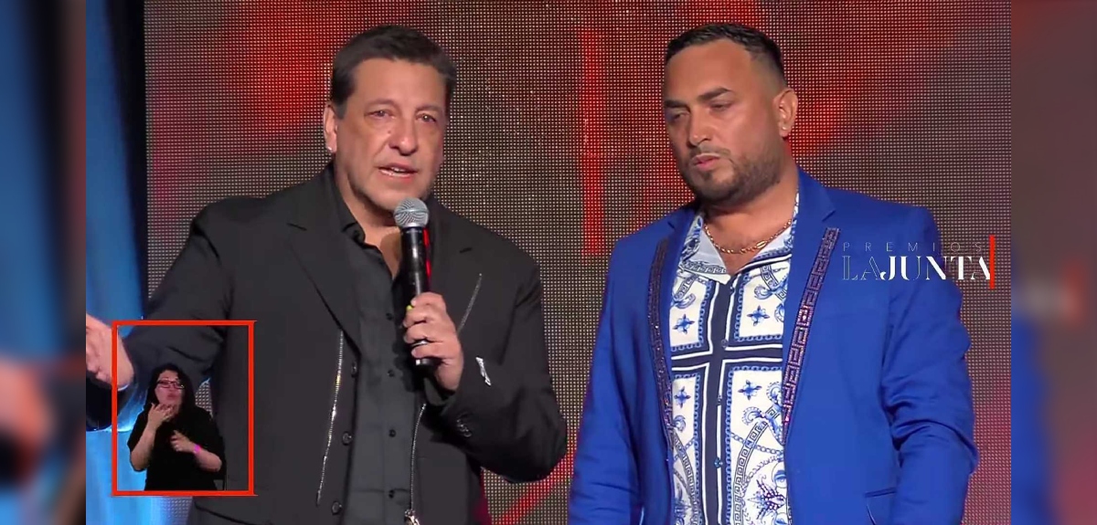 Julio César Rodríguez se emocionó durante Premios La Junta: envió mensaje a afectados por incendios