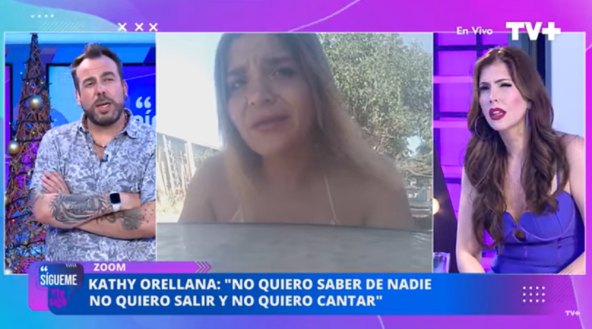 Kathy Orellana en Sígueme y te sigo