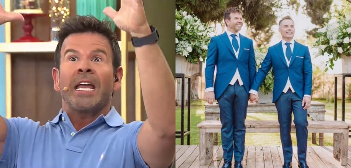 Nacho Gutiérrez reveló el momento de su matrimonio que le generaba más temor: tuvo pesadillas