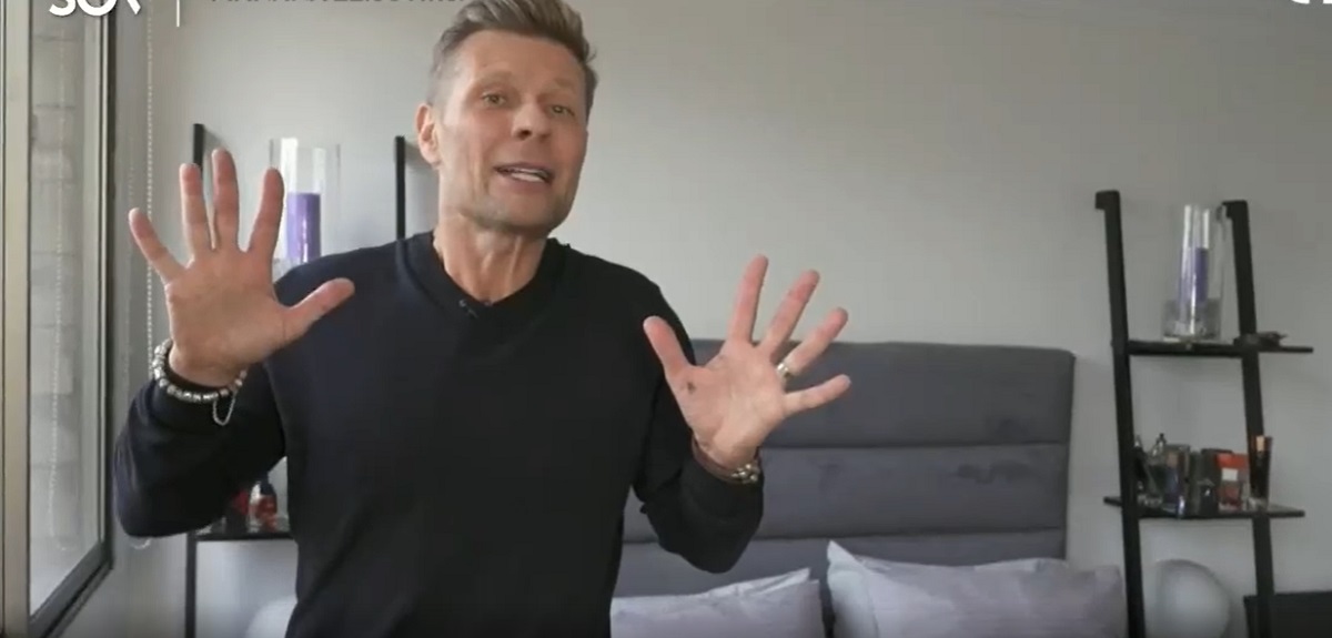 Neilas Katinas hizo tour por su departamento en La Divina Comida: 