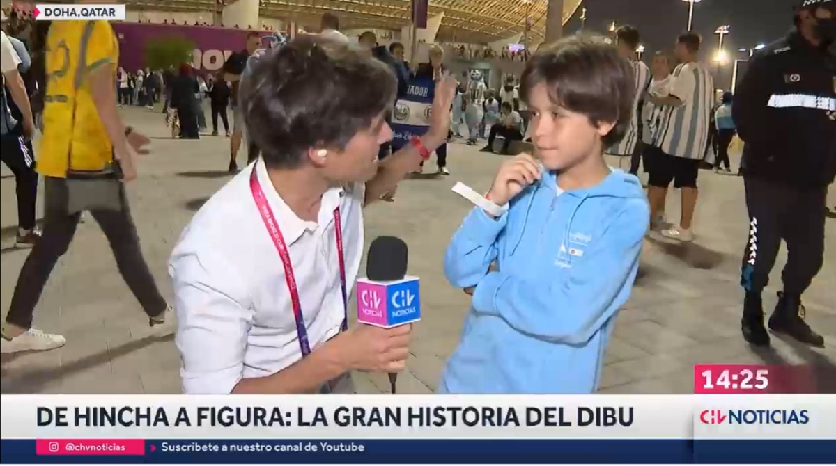 Niño argentino que lanzó exabrupto