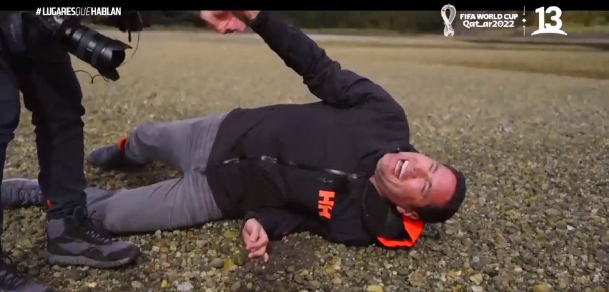 Pancho Saavedra sufrió caída en 'Lugares que hablan': 