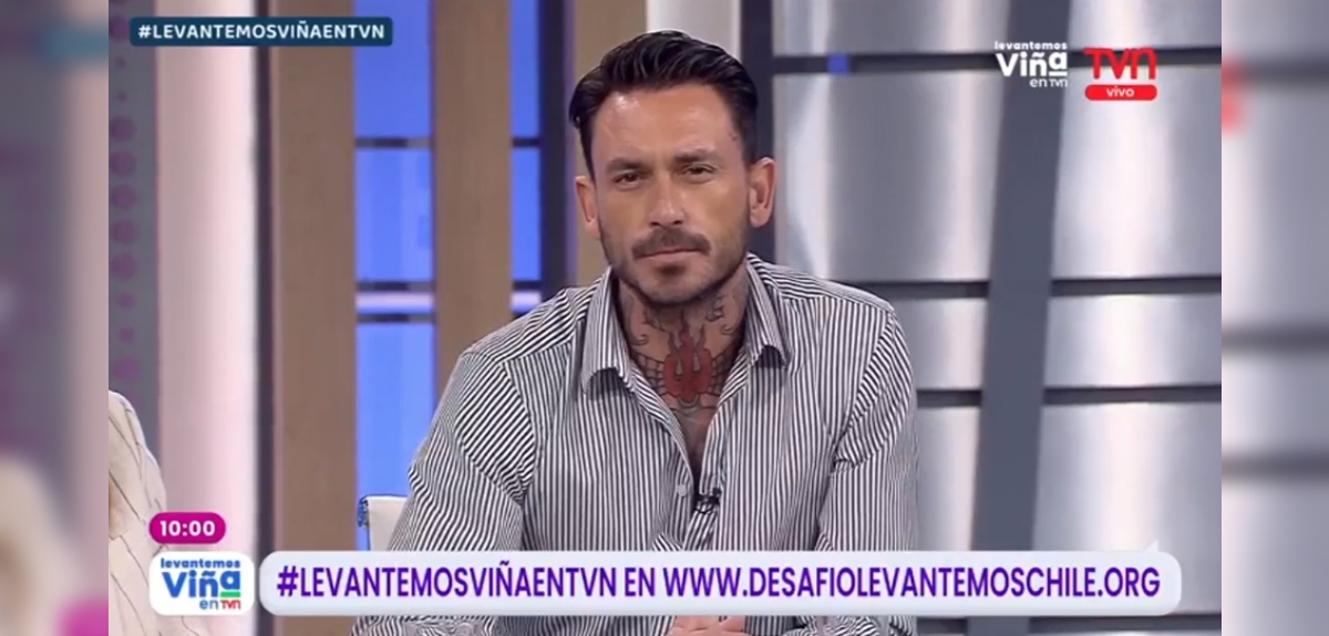 Mauricio Pinilla sorprendió al aparecer en transmisión especial de 'Levantemos Viña en TVN'