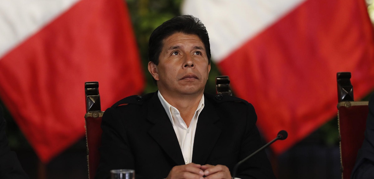 Presidente Castillo disuelve el Congreso e instaura un Gobierno de emergencia en Perú