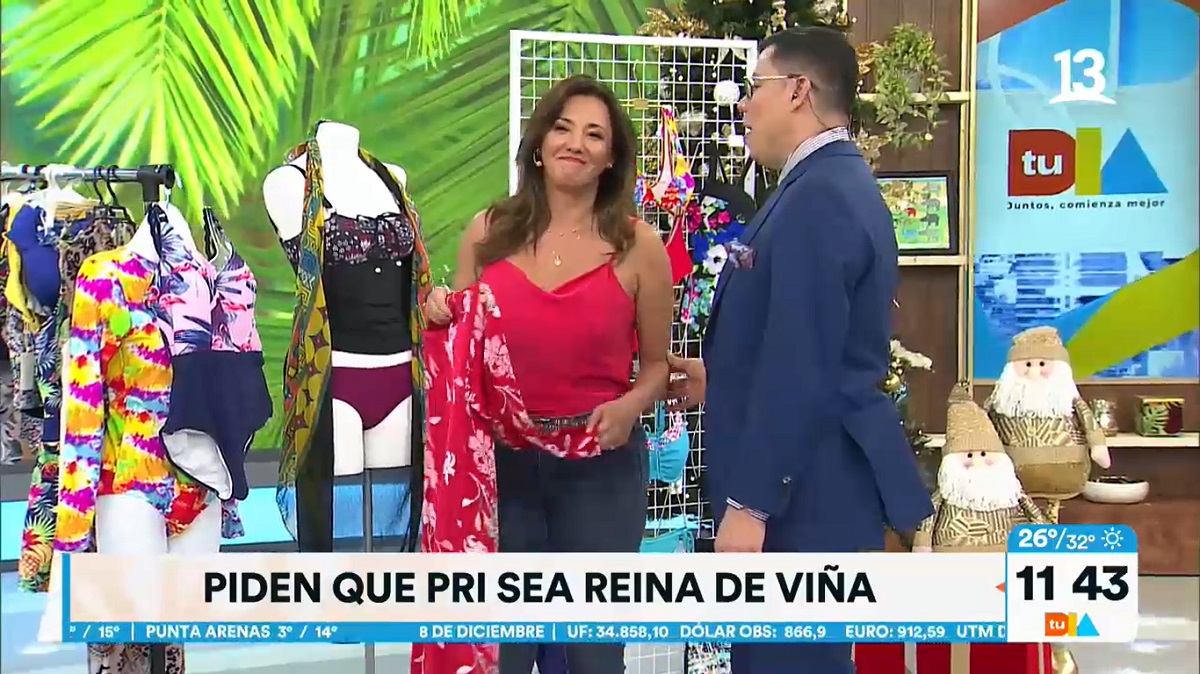 Priscilla Vargas habló de la posibilidad de ser Reina de Viña