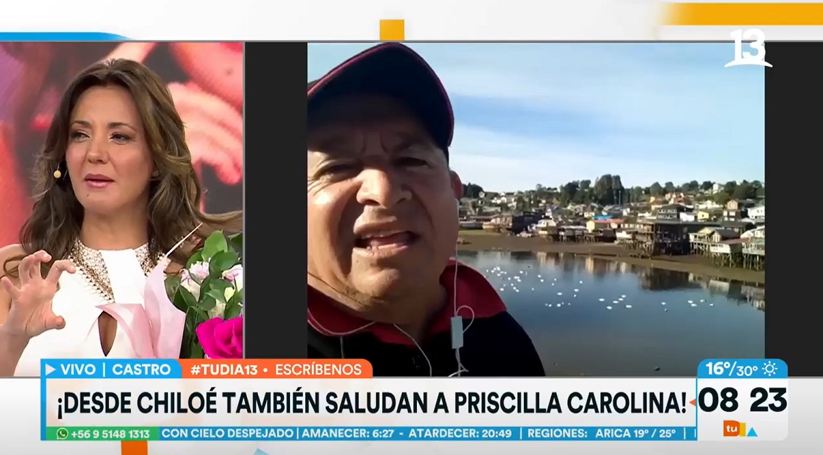 Reaparición de Pato Oñate en televisión