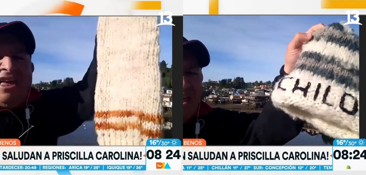 Regalos de Pato Oñate a Priscilla Vargas